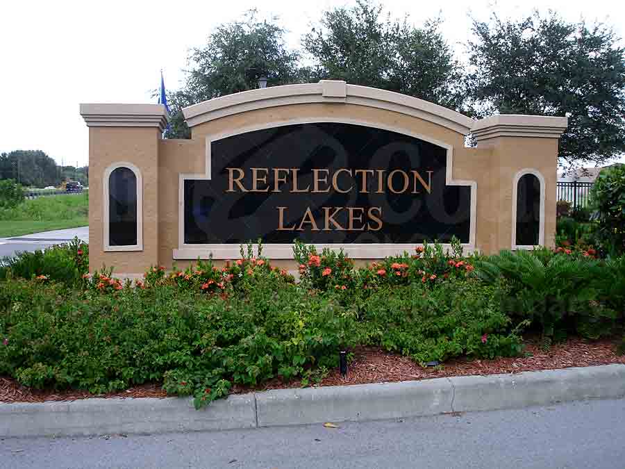 REFLECTION LAKES Signage